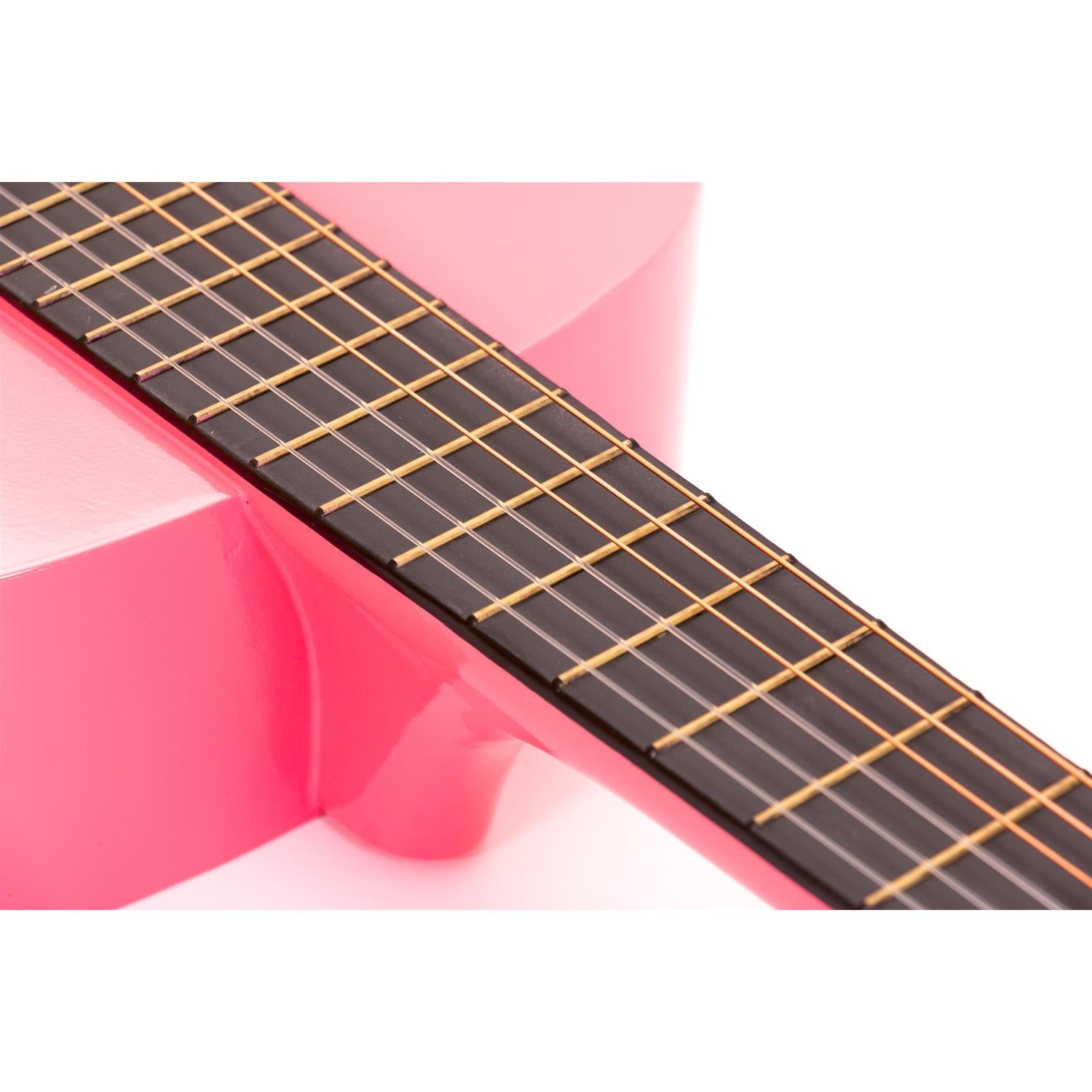 Classical Guitar 1/4 (34") Amateur (Pink)ffalstaff Y30