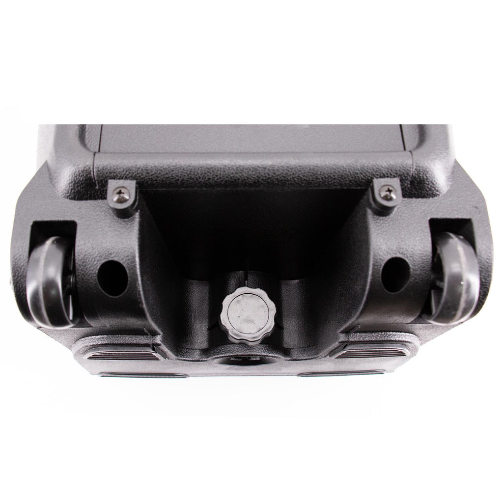400W Rechargeable Trolley Speaker 12" Woofer with LED system, 2 Wireless Microphones, vocal effects
