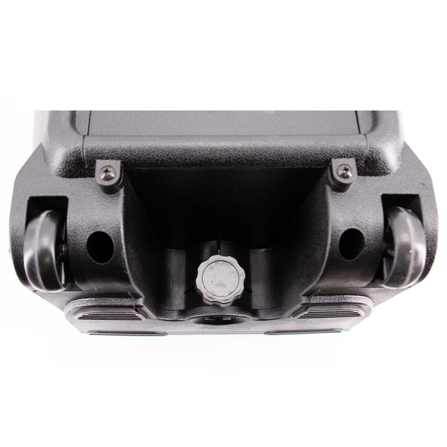 400W Rechargeable Trolley Speaker 12" Woofer with LED system, 2 Wireless Microphones, vocal effects
