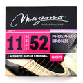 Magma GA130PB Phosphor Bronze Acoustic Guitar Strings, Light+ 11-52