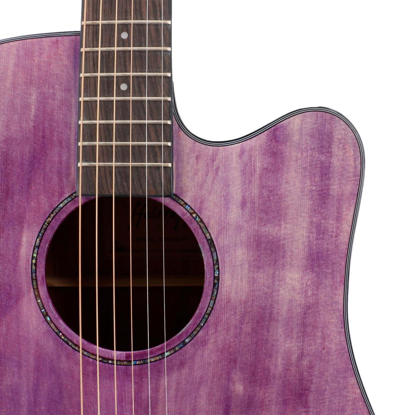 Chitarra Acustica Elettrificata Cutwaycon Top in Abete (Pastel Purple) ffalstaff CD60