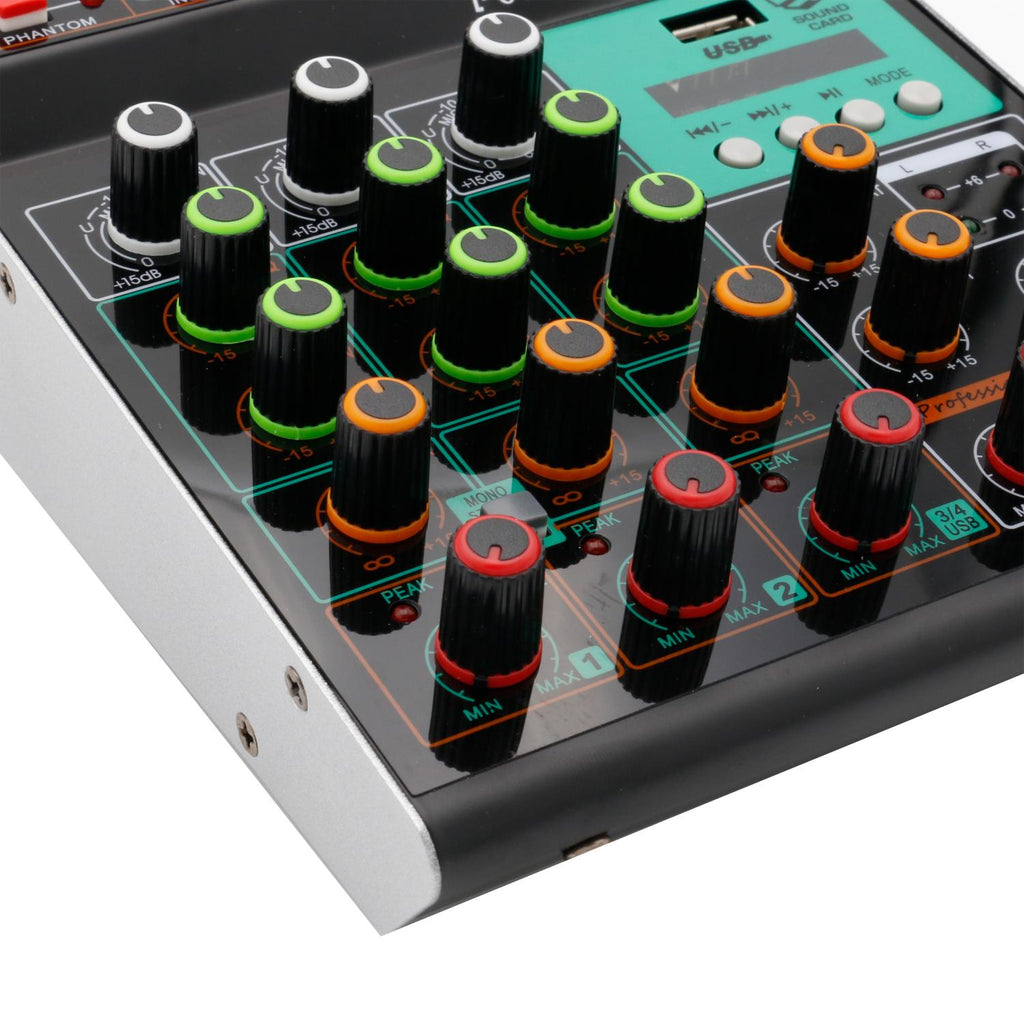 3-channel Mixer MP3 USB Bluetooth with Echo Effect SINEXTESIS