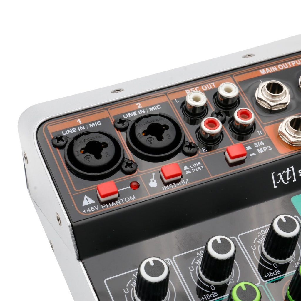 3-channel Mixer MP3 USB Bluetooth with Echo Effect SINEXTESIS