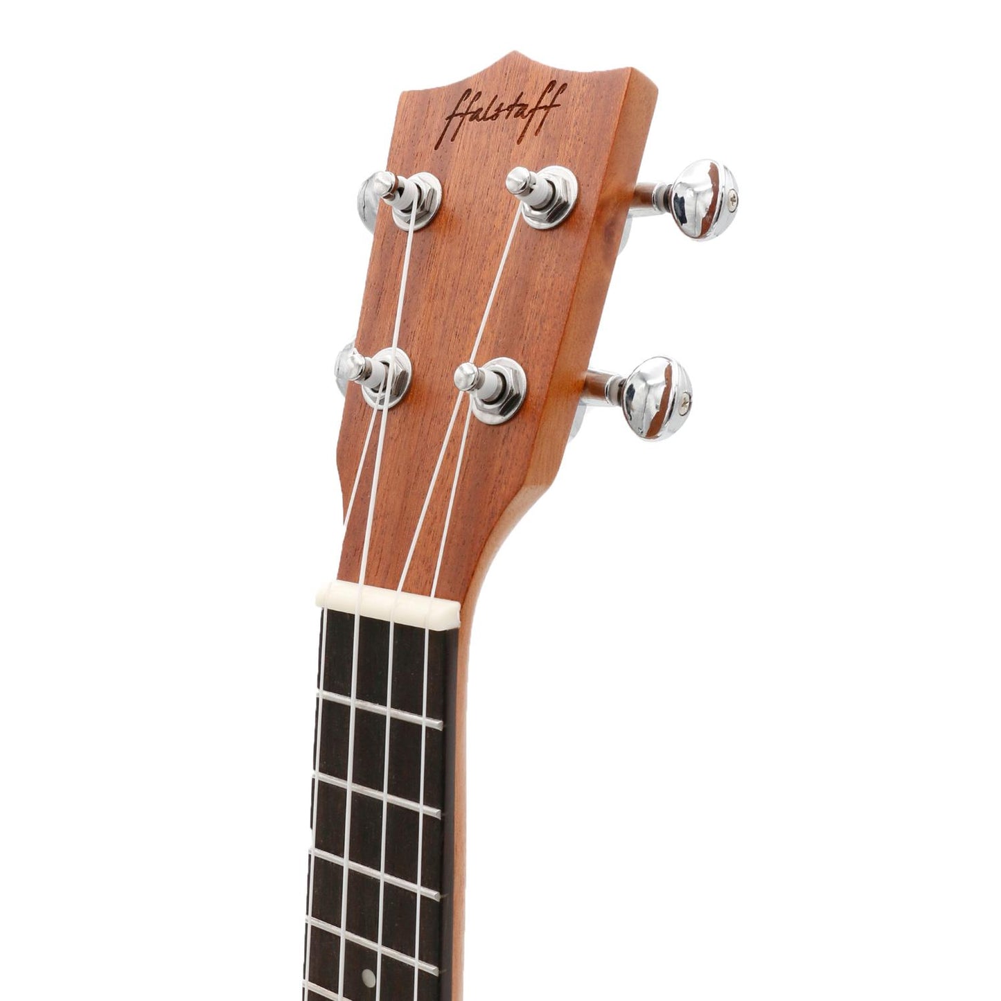 Ukulele "Soprano" con rosetta intarsata nel legno e Borsa ffalstaff  - Natural