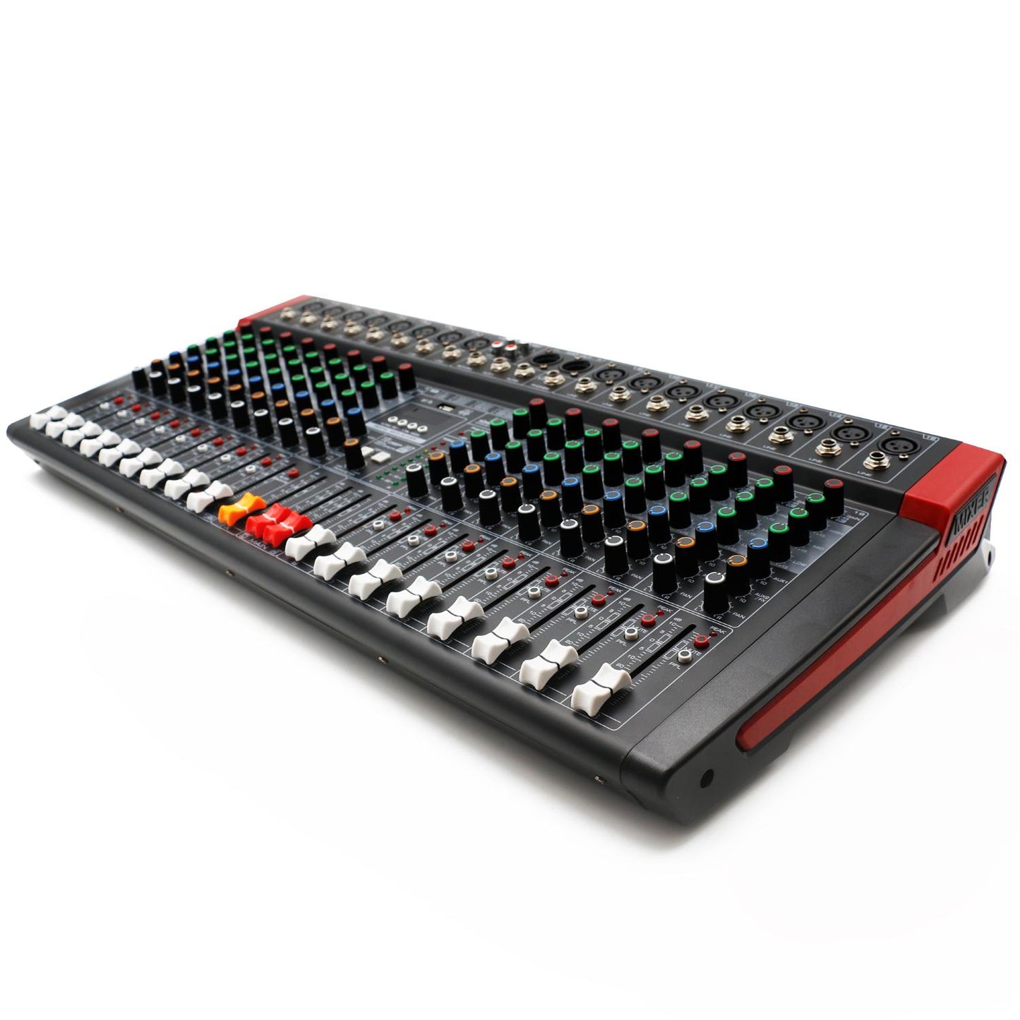 SINEXTESIS Mixer 16 canali, multieffetto DSP, interfaccia USB, lettore Mp3, Bluetooth