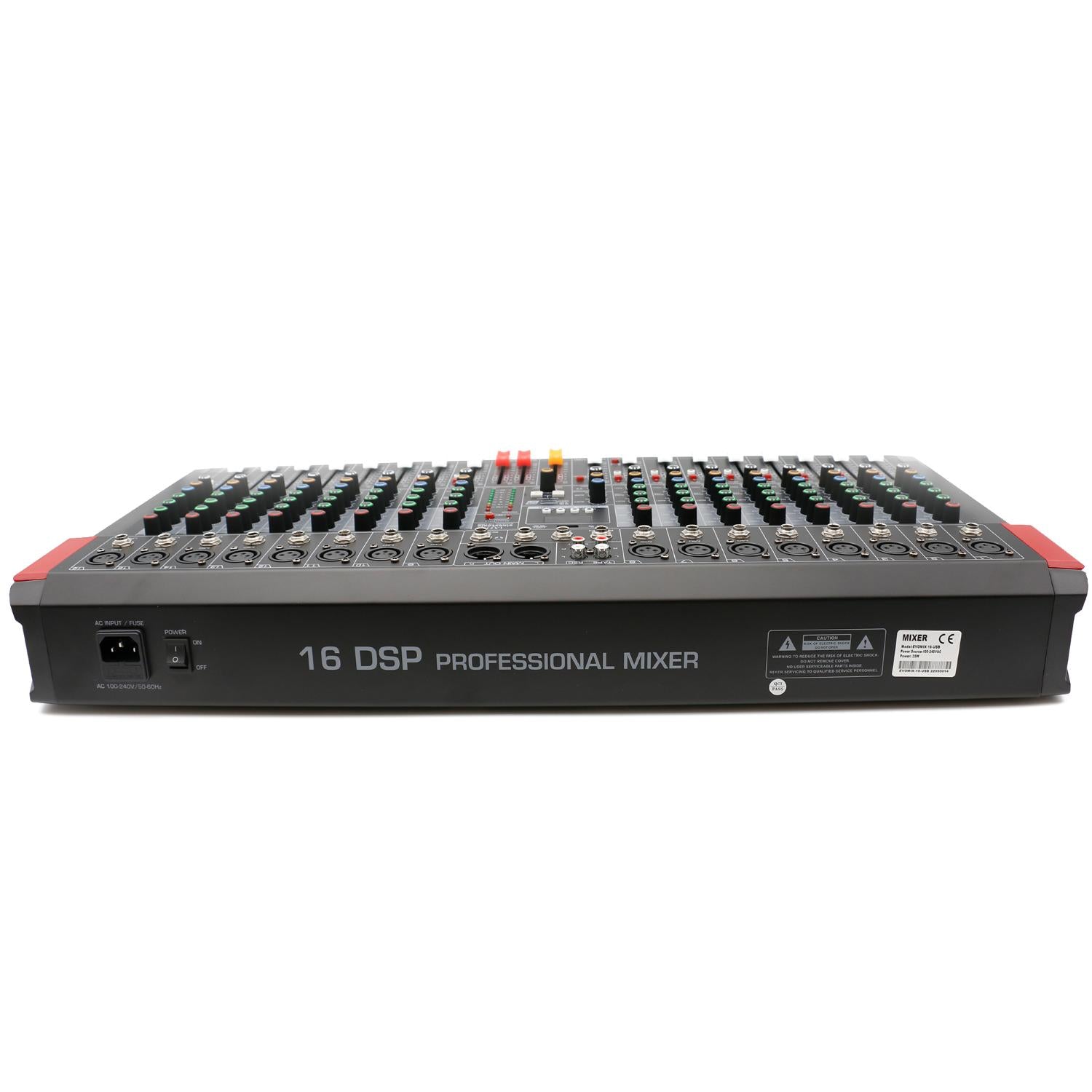 16-channel mixer, DSP multi-effect, USB interface, Mp3 player, Bluetooth SINEXTESIS