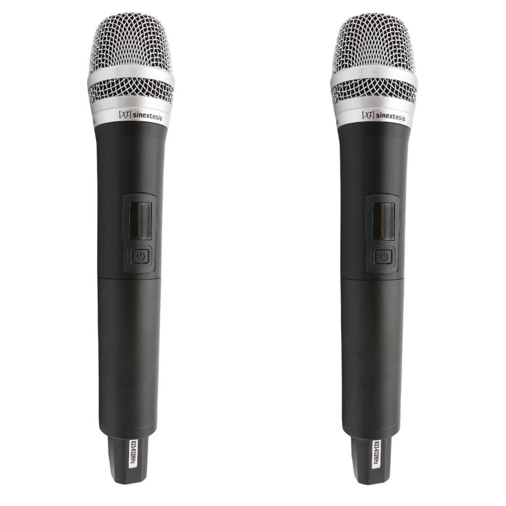 PROFESSIONAL UHF Dual Handheld Wireless Microphone with PLL Tuner (16 Channels) (copy)