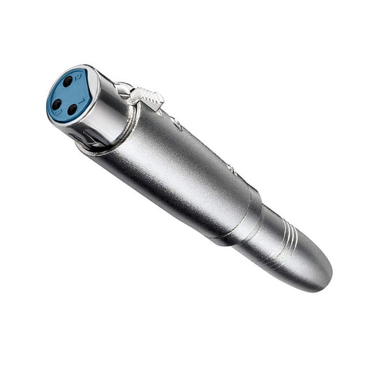 Adattatore da Presa XLR (F) a Presa Jack ø 6,3 mm. (F) Bilanciato