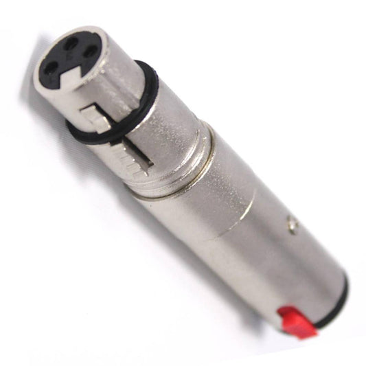 Adattatore da XLR (F) a Presa Jack 6,3 mm. (F) Bilanciato con Sicura