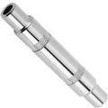 6.3mm Mono Jack (F) to 6.3mm Mono Jack (F) Adapter, Metal