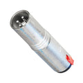XLR Plug (M) to 6.3mm Jack (F) Balanced Adapter with Lock