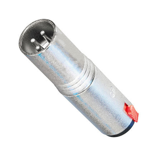 Adattatore da Spina XLR (M) a Presa Jack 6,3 mm. (F) Bilanciato con Sicura