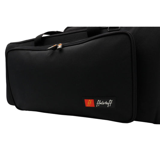 Custodia per Microfoni, Mini synth, Cavi, Controller 2 Trombe, Cavi, Controller  "Professional Line" con 4 Tasche porta Oggetti, Manici Rinforzati e Imbottitura 20 mm