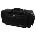 Microphone, Mini Synth, Cable, Dual Trumpet Controller Case, "Professional Line" with 4 Accessory Pockets, Reinforced Handles and 20mm Padding