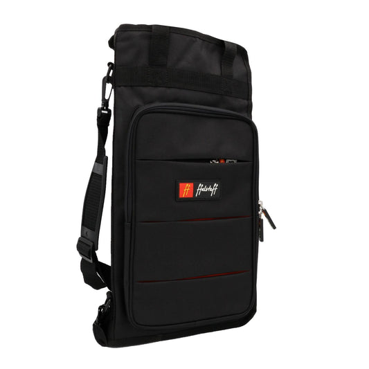 Custodia  ffalstaff per Bacchette Batteria "Professional Line" con 2 Tasche Frontali, Tracolla e Imbottitura 20 mm