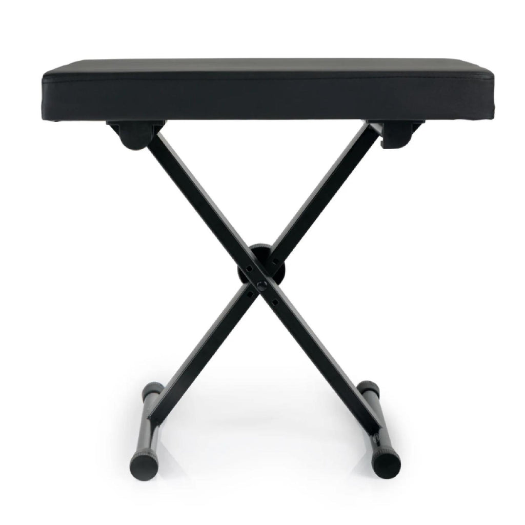 Piano Bench with Adjustable Height and 5cm Padded Faux Leather Seat