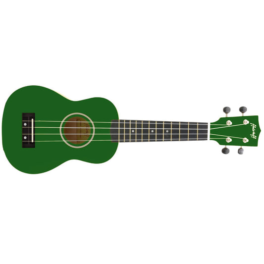 Ukulele Soprano 21" Superior Satinato con borsa (Verde)