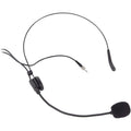 Headset Microphone Mini Jack Plug with Female Thread (Black)SINEXTESIS