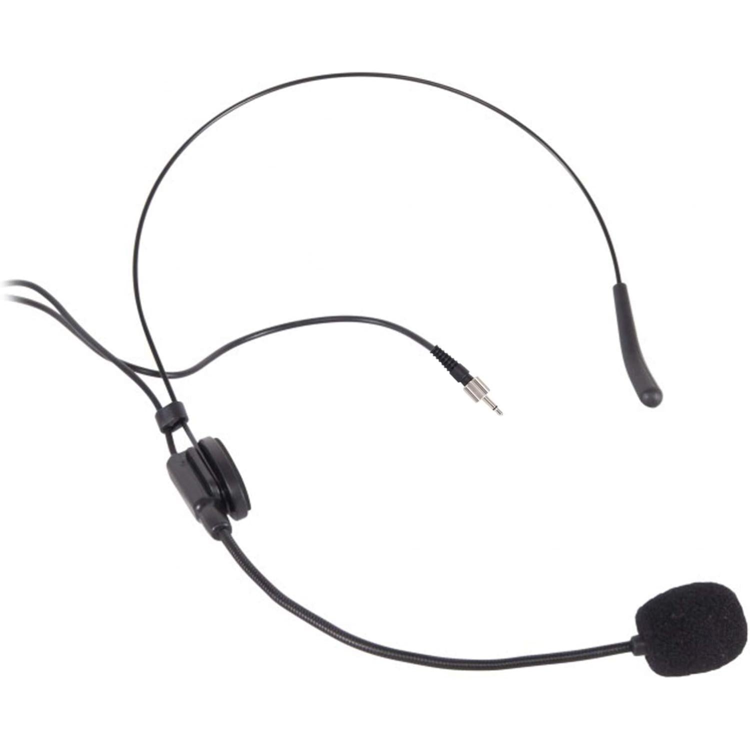 Headset Microphone Mini Jack Plug with Female Thread (Black)SINEXTESIS