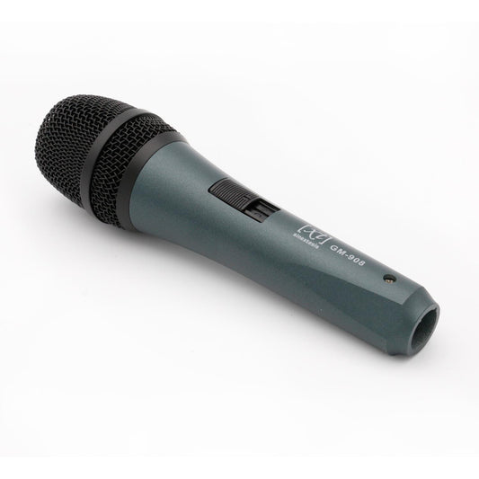 Microfono Dinamico Cardioide con interruttore e cavo XLR/Jack