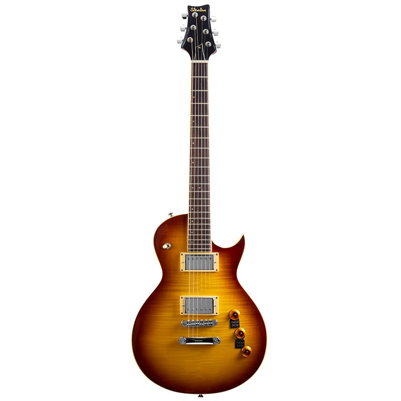 STENTON LES PAUL WINE RED ELECTRIC GUITAR