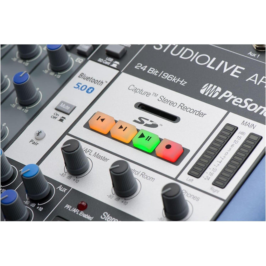 PRESONUS StudioLive AR12c Analog-Digital Mixer/Audio Interface 12 Channels