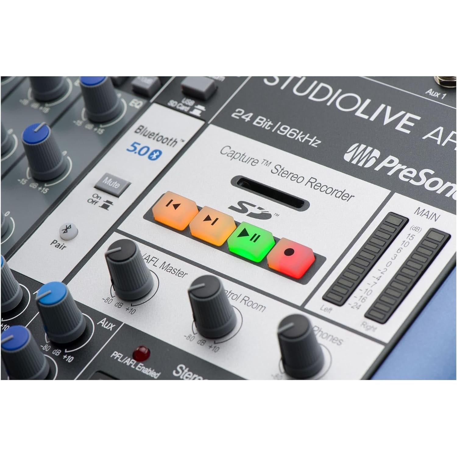 PRESONUS StudioLive AR12c Analog-Digital Mixer/Audio Interface 12 Channels