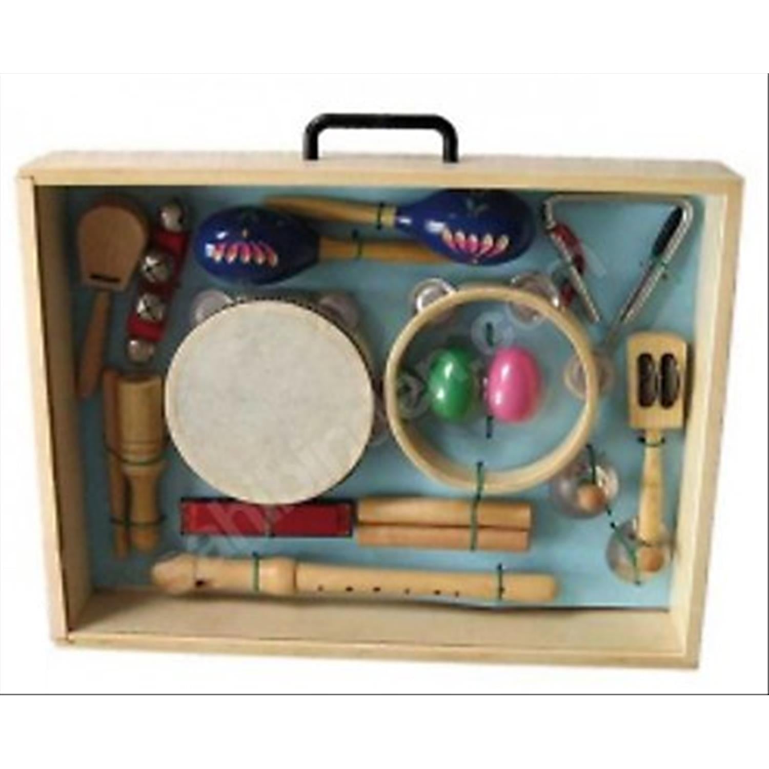 Didactic Tools with Wooden Case set of 16