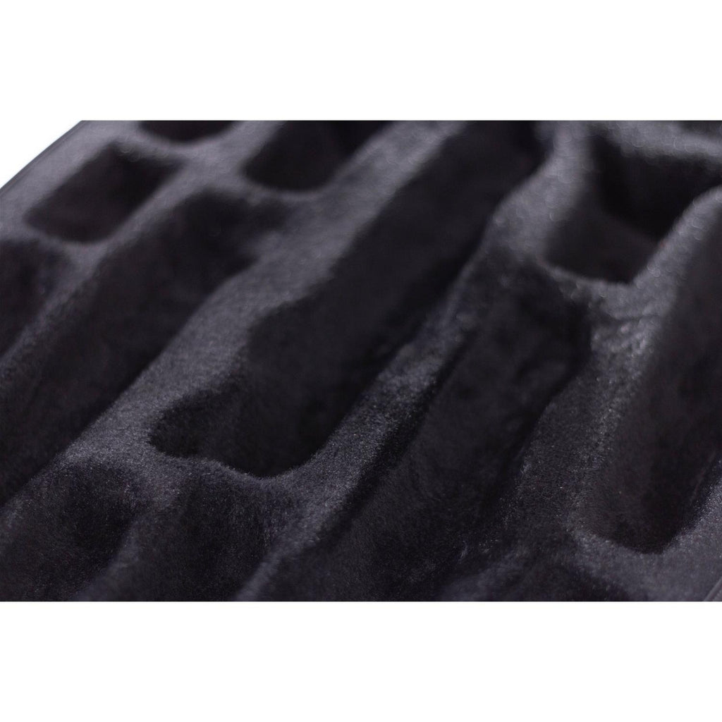 Shaped Case for 2 Clarinets "Professional Line" with 4 Accessory Pockets, Reinforced Handle, Shoulder Straps and 20mm Padding