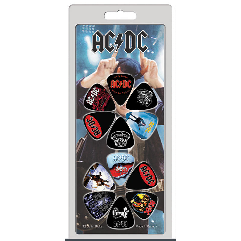 AC/DC PICKS 12-piece pack