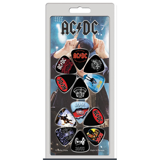 PLETTRI AC/DC confezione 12 Pz