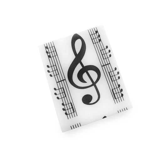 Gomma per cancellare a tema musicale (Nota)