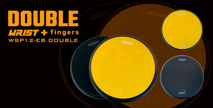 Williams Pad Double Coach 12" Black/Yellow Hi/Low Tuning Williams