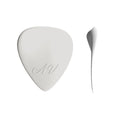Acoustic Pick - AV white nylon 0.9 mm.