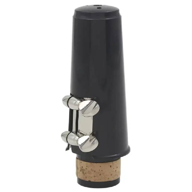 Clarinet mouthpiece kit, with ligature, reed, and plastic cap