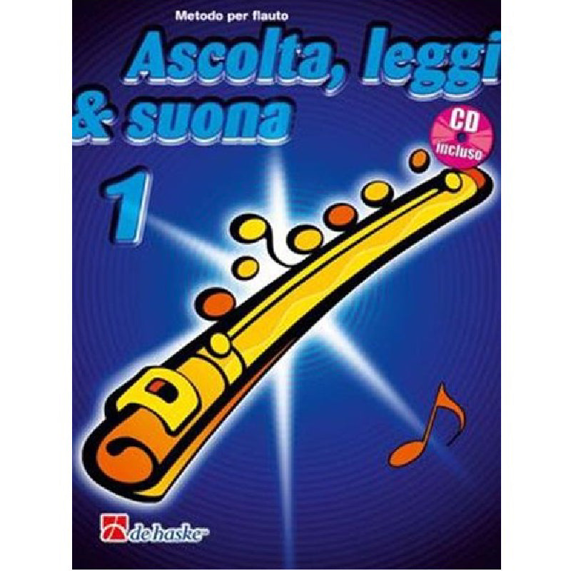 JAAP KASLELEIN - ASCOLTA LEGGI & SUONA VOL. 1 + CD - FLAUTO