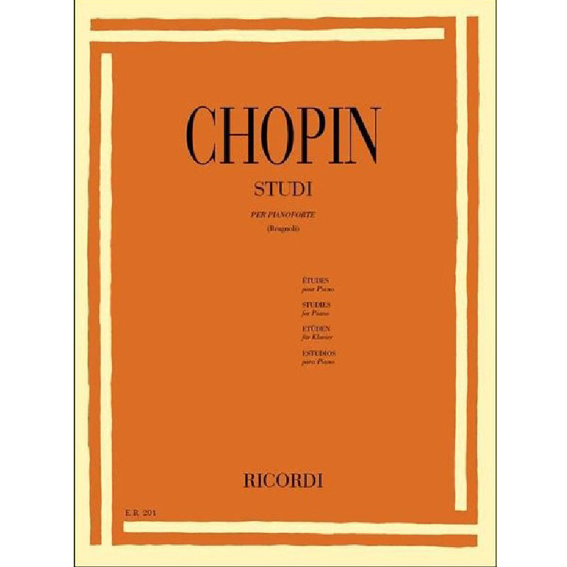 STUDIES - CHOPIN - PIANO