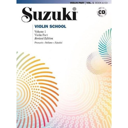 SUZUKI VIOLIN SCHOOL VOL. 1 + CD - SUZUKI METHOD