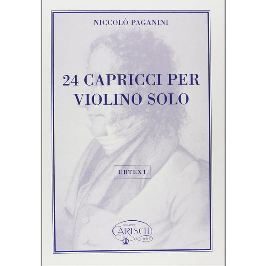 24 capricci op. 1. Per violino solo. Ediz. urtext. Spartito Copertina flessibile