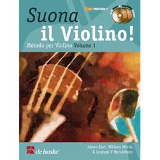 JAMES EAST - SUONA IL VIOLINO! VOL. 1 + 2 CD - METODO