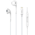 Karma Headphones - Earbuds with Built-in Microphone (Lightning, White - HPT LT)