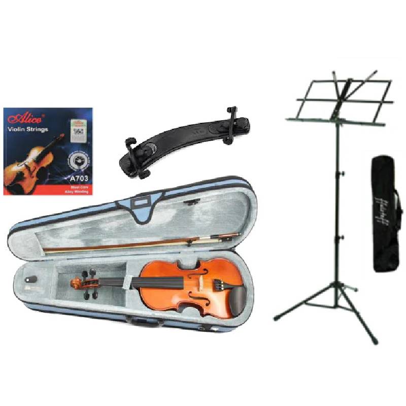 Rialto Violin - 4/4 and 3/4 Pack - Set up ready to play
