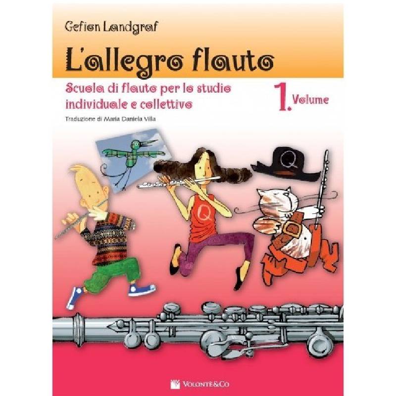 L'ALLEGRO FLAUTO - VOLUME 1- IN ITALIANO - GEFLON LANDGRAF