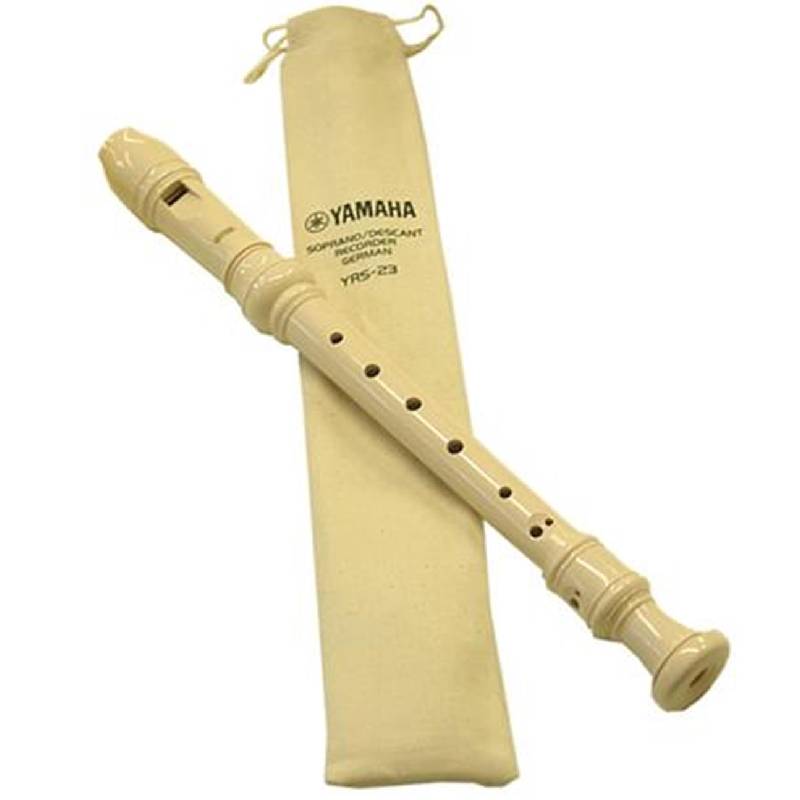 YAMAHA YRS23 Recorder German Fingering (cleaning rod not included)