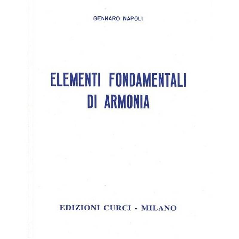 G. NAPOLI - FUNDAMENTAL ELEMENTS OF HARMONY - MANUAL