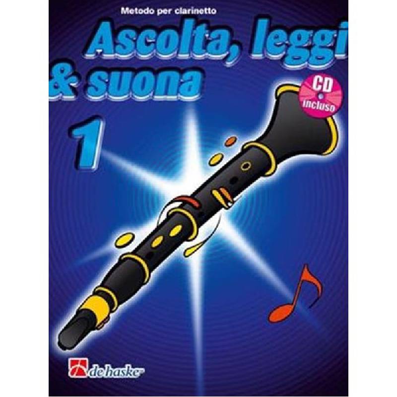 JAAP KASLELEIN - LISTEN READ & PLAY VOL. 1 + CD - CLARINET