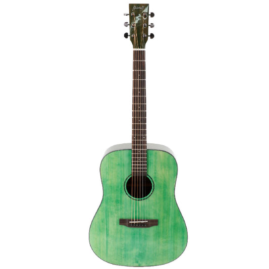 Chitarra Acustica con Top in Abete (Pastel Green) ffalstaff CD60