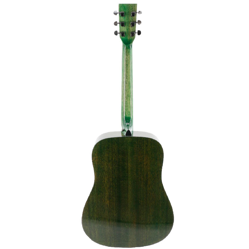 Acoustic Guitar with Spruce Top (Pastel Green) ffalstaff CD60