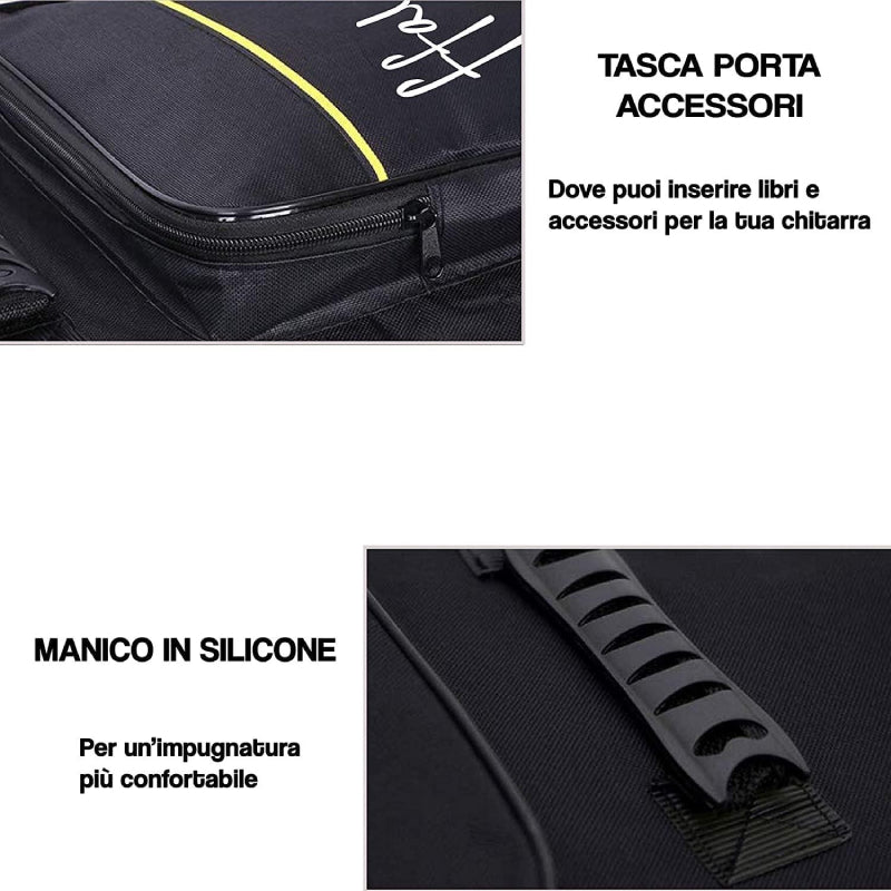 Borsa per Chitarra Classica 4/4 con Imbottitura 5 mm