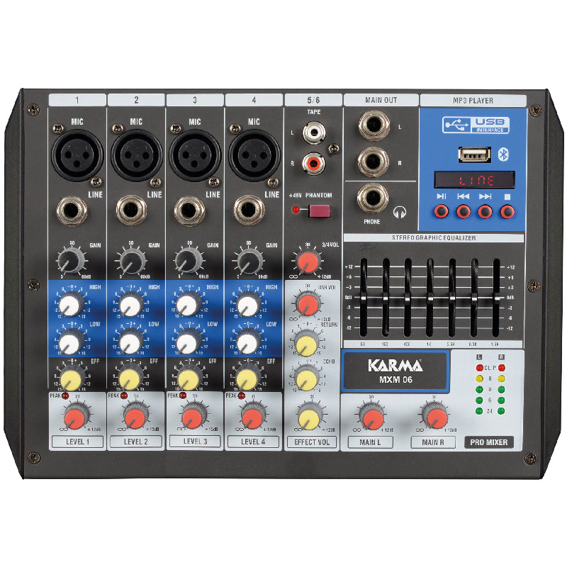 Karma MXM 06 Mixer 6 Canali